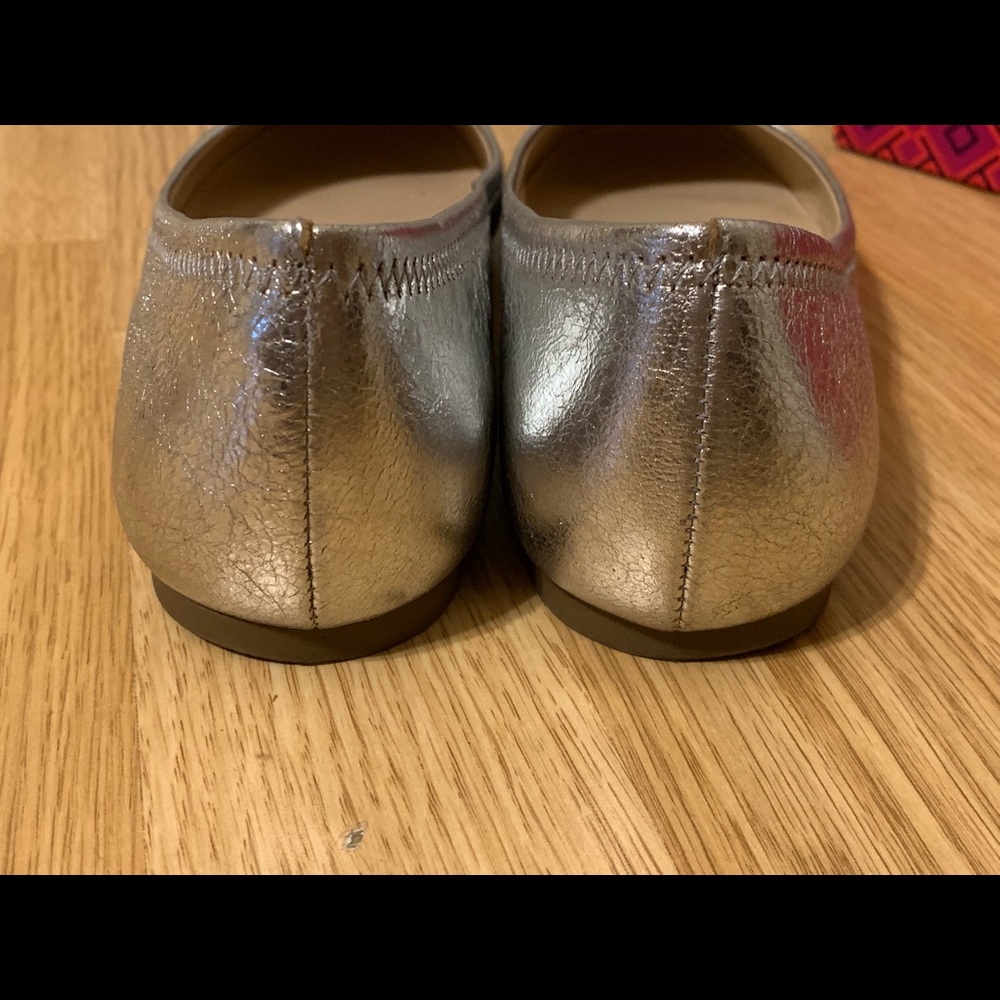 โจ Tory Burch silver metallic flats - Picture 5 of 7
